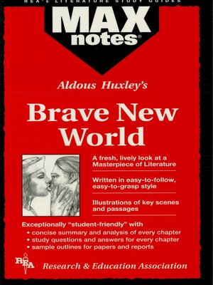 cover image of Brave New World (MAXNotes Literature Guides)